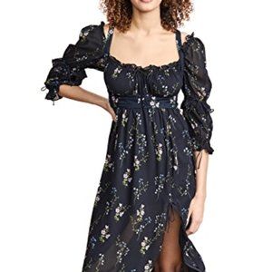 FOR LOVE AND LEMONS- NICOLA MIDI DRESS